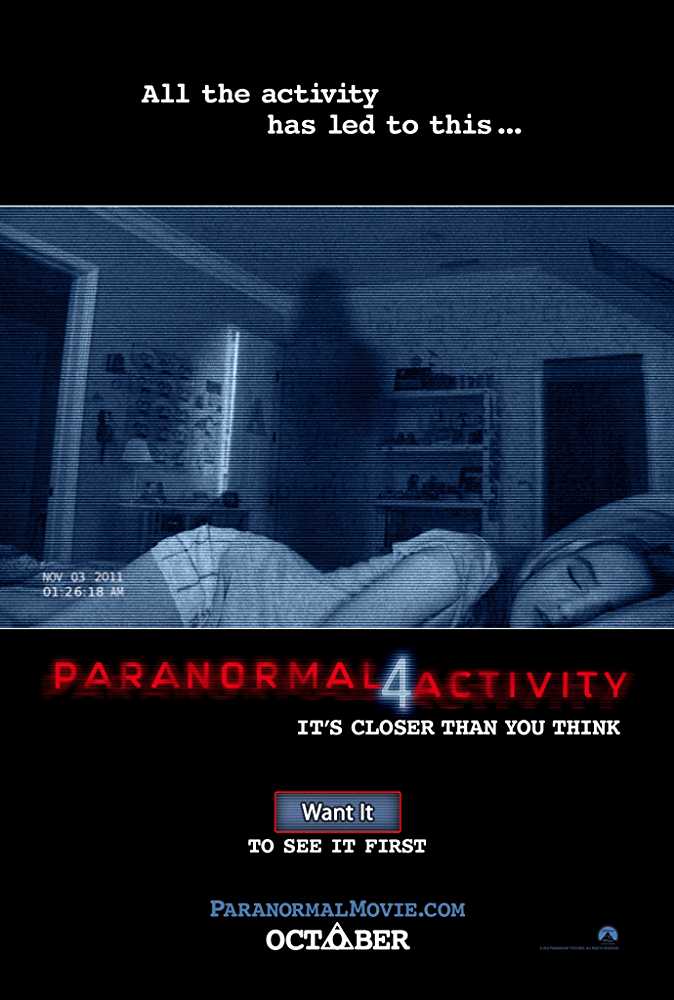 Paranormal Activity 4 (2012) Dual Audio Hindi-English 720p Bluray