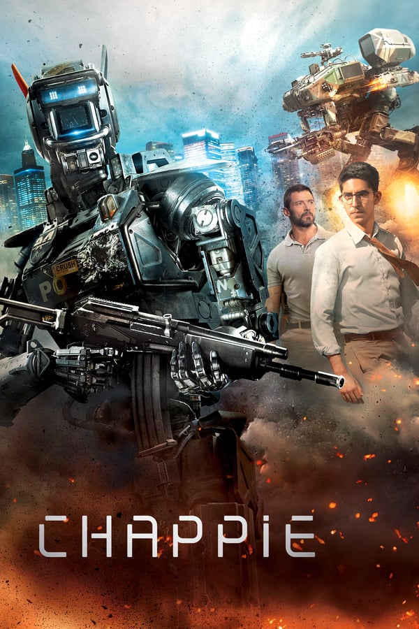 Chappie 2015 Dual Audio Hindi-English 480p 720p 1080p Bluray