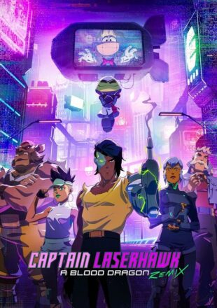 Captain Laserhawk: A Blood Dragon Remix Season 1 Multi-Audio Hindi-English-Japanese